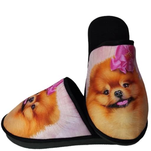 Pantufa Spitz Alemão - Cachorro Lulu Da Pomerânia Personalizada Cod 02