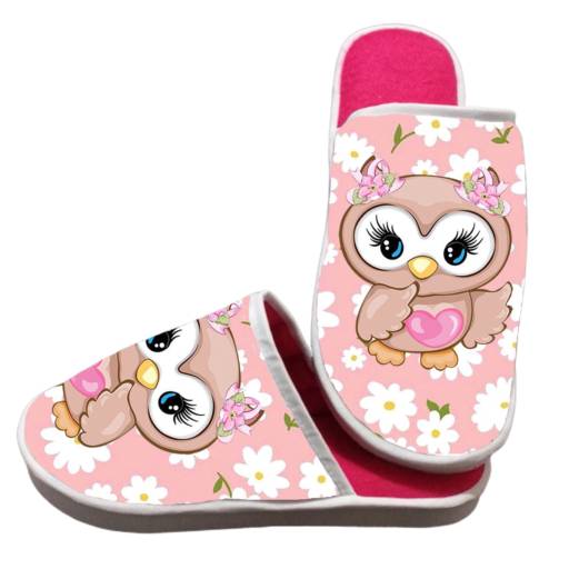 Pantufa Corujinha Personalizada