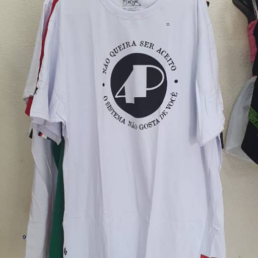 Camisa 4P Cor Branca em Bauru por Loja Mentblindada 014 