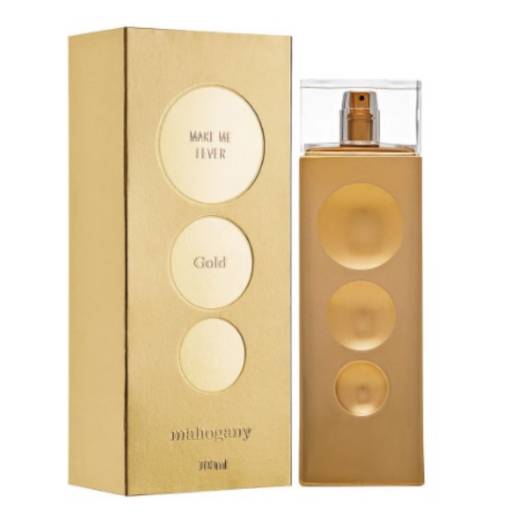 Colônia Make me Fever Gold por Donna Ale Variedades