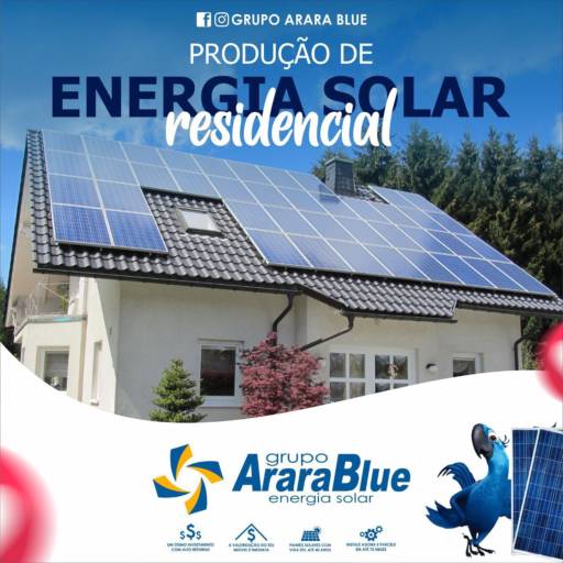 Energia Solar para Residências por Arara Blue - Energia Solar (Redenção)