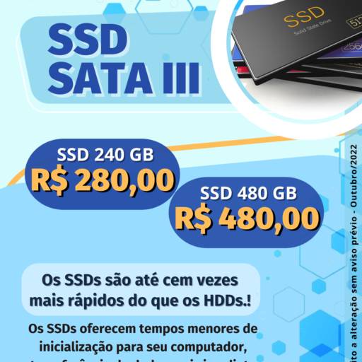 Venda de Memória / SSD