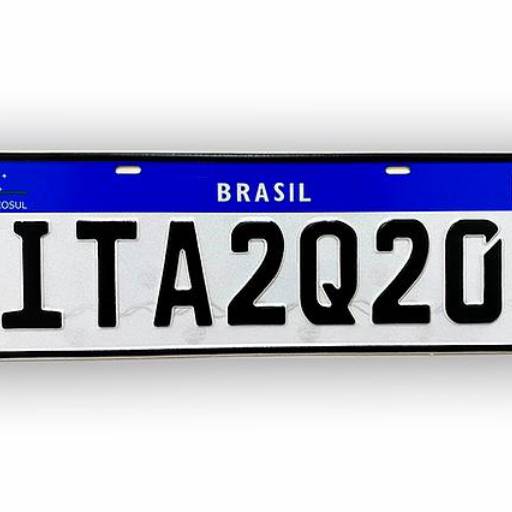 Placa Mercosul - Automóvel (Unidade) por Dr Placas Vila Jaguara