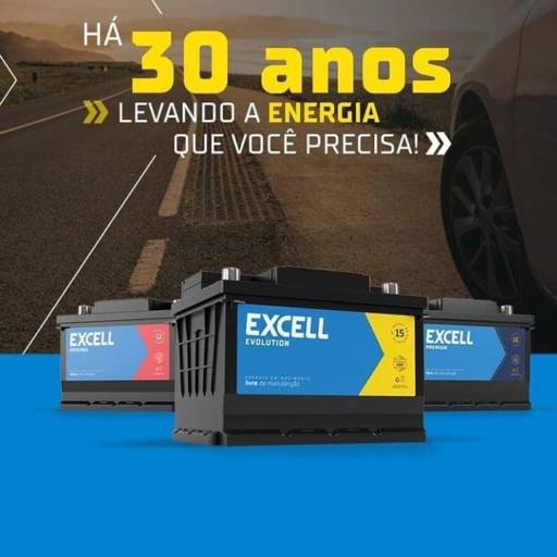 Comprar o produto de Baterias Excell em Avaré  em Baterias pela empresa Help Baterias Avaré  em Avaré, SP por Solutudo