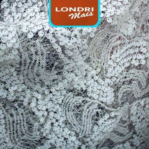 Tule Bordado por Londrimais 