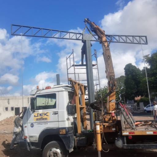 Colocação de Tesoura Metálica