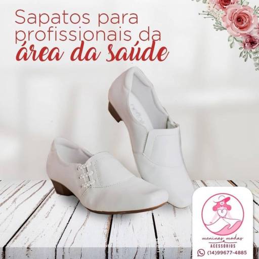 Sapatos para profissionais área da Saúde em Bauru  por Meninas Modas e Acessórios 