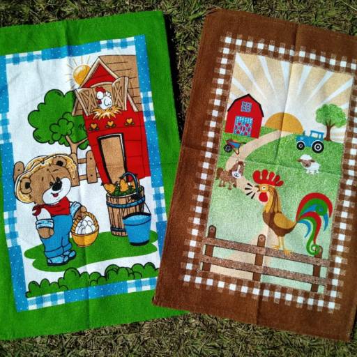 Panos de prato atoalhados em Bauru  por Prendices Ateliê