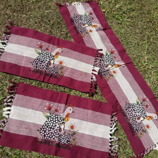 Jogo de tapetes e passadeira, kit com as 3 peças em Bauru por Prendices Ateliê