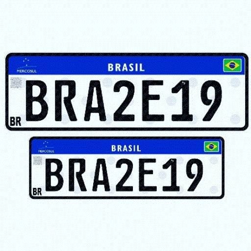 Placas Mercosul