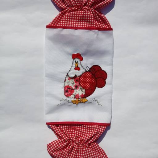 Puxa Saco Bordado (modelo bala)  em Bauru por Prendices Ateliê