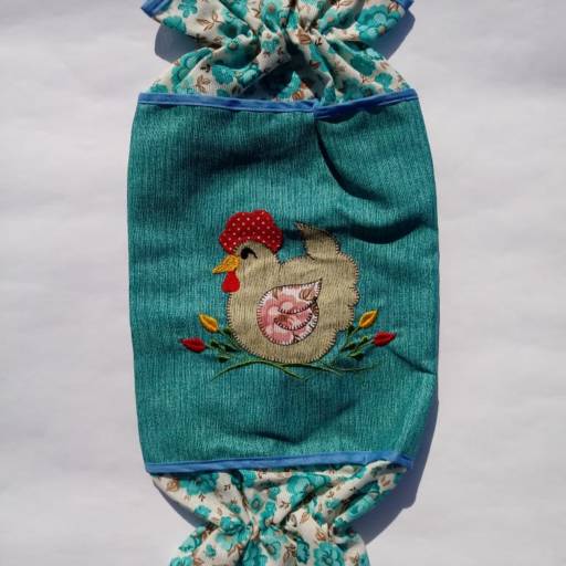 Puxa Saco Bordado (modelo bala)  em Bauru por Prendices Ateliê