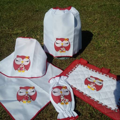 Kit de Fogão e Cozinha (5 peças) em Bauru por Prendices Ateliê