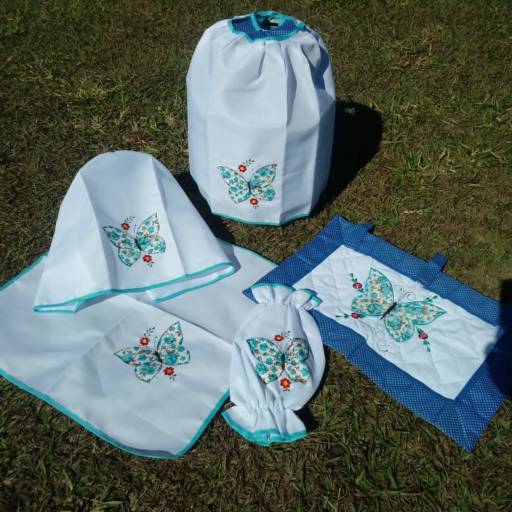 Kit de Fogão e Cozinha (5 peças) em Bauru por Prendices Ateliê