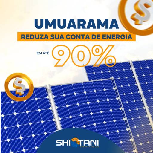 Reduza até 90% da sua conta de energia solar