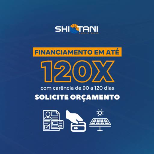 Financiamento de Energia Solar por Shiotani Solar Engenharia