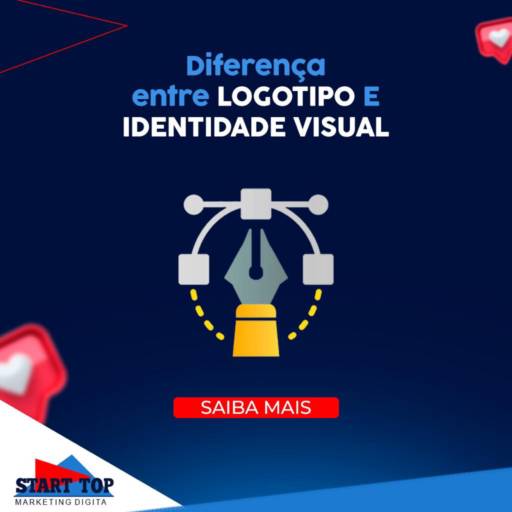 Logo e Identidade Visual são a mesma coisa? por Start Top Marketing Digital
