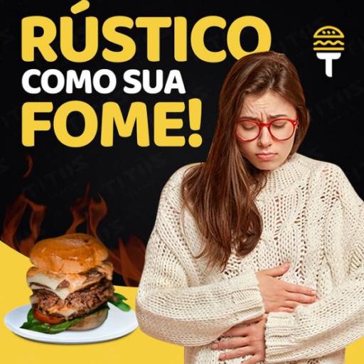Comprar o produto de Rústico em Hamburgueres pela empresa Titos Burger em Aracaju, SE por Solutudo