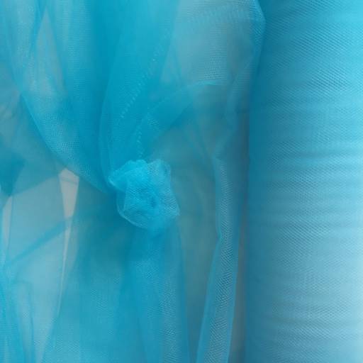 Tule turquesa (100cm X 120cm) por Ateliê Artes e Encantos de Pano