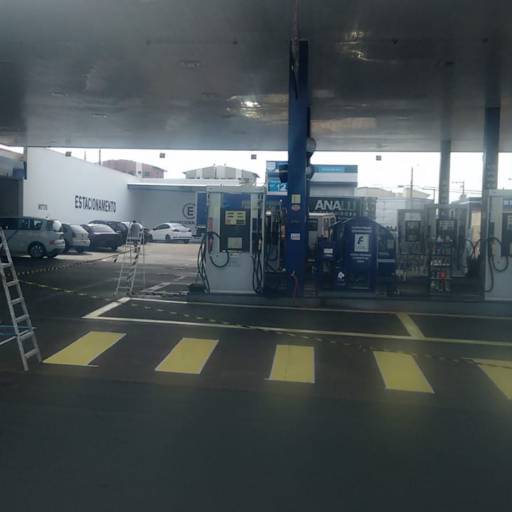Pintura em Posto de Gasolina por Pinturas Brandão