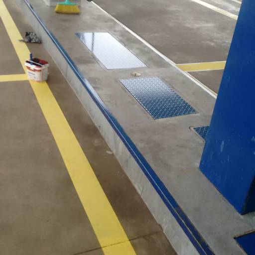 Pintura em Posto de Gasolina por Pinturas Brandão