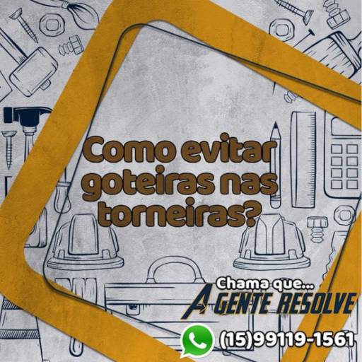 Reparo vazamento de torneiras 