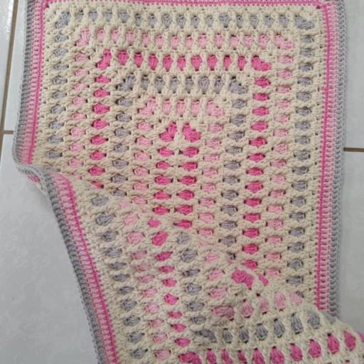 Tapete em Crochê por Vovó Lua Arteira Artesanatos 