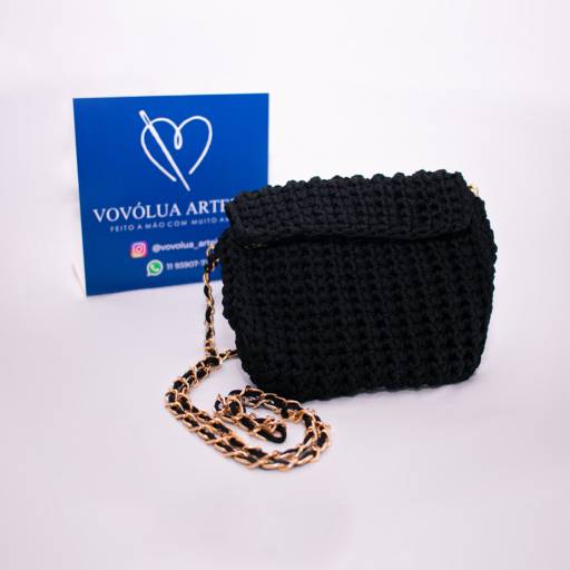 Bolsa de crochê por Vovó Lua Arteira Artesanatos 