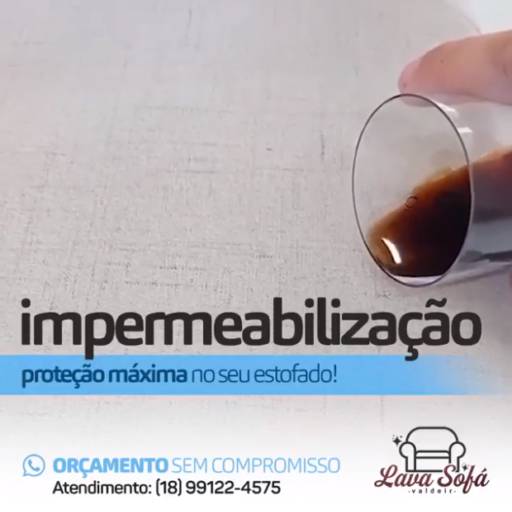 Impermeabilização de estofados