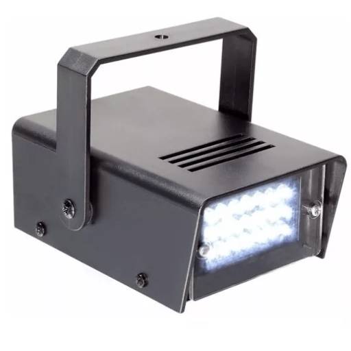 Mini Strobo Flash Projetor De Luz Festa Iluminação Balada por Golden Sun - Áudio e Iluminação Profissional 