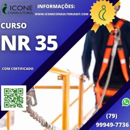 Comprar o produto de Curso NR - 35 em Cursos pela empresa Ícone Consultoria em Aracaju, SE por Solutudo