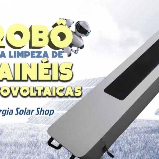 Robô de Limpeza de Placa Solar