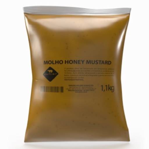 Molho Honey Mustard Pouch por Casa do Sachê