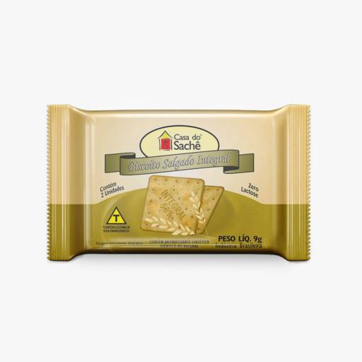 Comprar o produto de Biscoito Salgado Integral 53% em Biscoito pela empresa Casa do Sachê em Porto Alegre, RS por Solutudo
