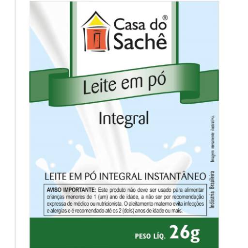 Comprar o produto de Leite em Pó Integral Instantâneo  em Leite em Pó pela empresa Casa do Sachê em Porto Alegre, RS por Solutudo