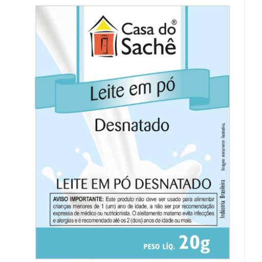 Comprar o produto de Leite em Pó Desnatado em Leite em Pó pela empresa Casa do Sachê em Porto Alegre, RS por Solutudo