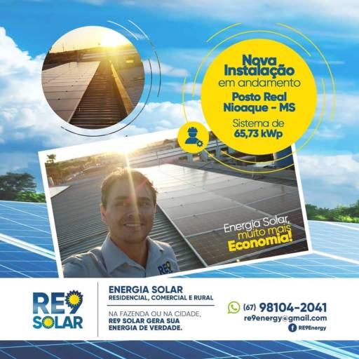 Comprar o produto de Projeto Fotovoltaico​ em Energia Solar pela empresa RE9 Solar em Jardim, MS por Solutudo