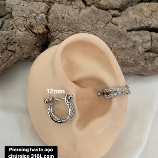 Aplicação de Piercing  em Foz do Iguaçu, PR por Dermokob - Tudo para Micropigmentação