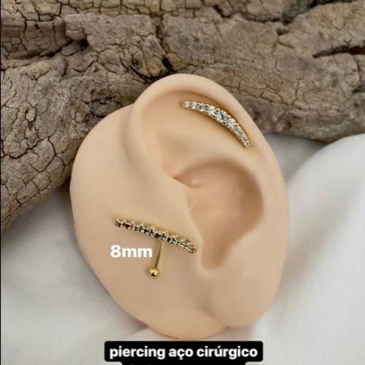 Aplicação de Piercing  em Foz do Iguaçu, PR por Dermokob - Tudo para Micropigmentação