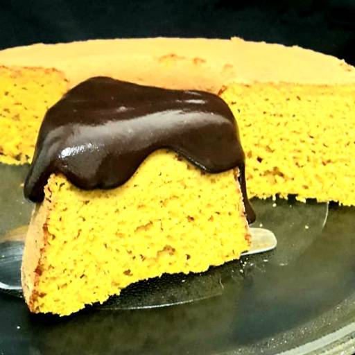 Bolo de cenoura com adoçante Xilitol (zero açucar)