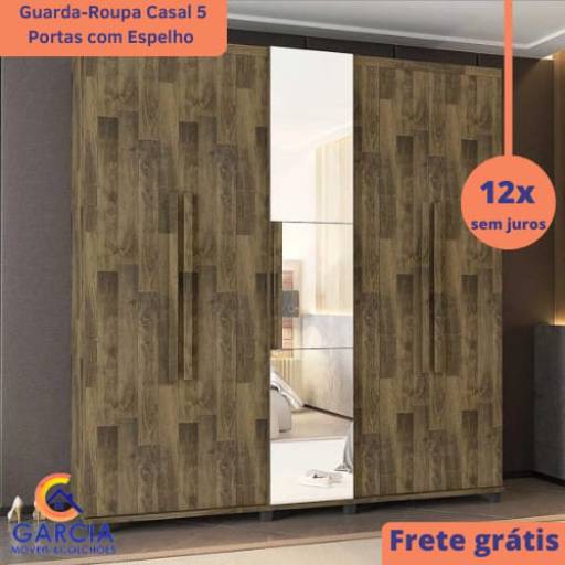 Guarda Roupa Casal com Espelho