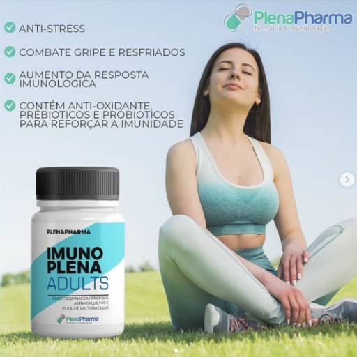 Comprar o produto de Imuno Plena Adults em Medicamentos pela empresa Plena Pharma - Farmacia e Manipulação em Aracaju, SE por Solutudo