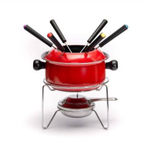 Conjunto Fondue Pequeno 10 peças Preto – Euro por Gran Bazaar Utilidades Domésticas