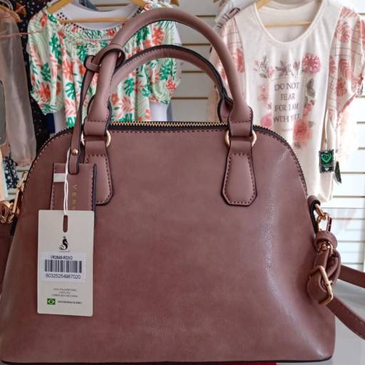 Bolsa VeryRio na cor roxo, semelhante ao couro em Bauru em Bauru, SP por Meninas Modas e Acessórios 
