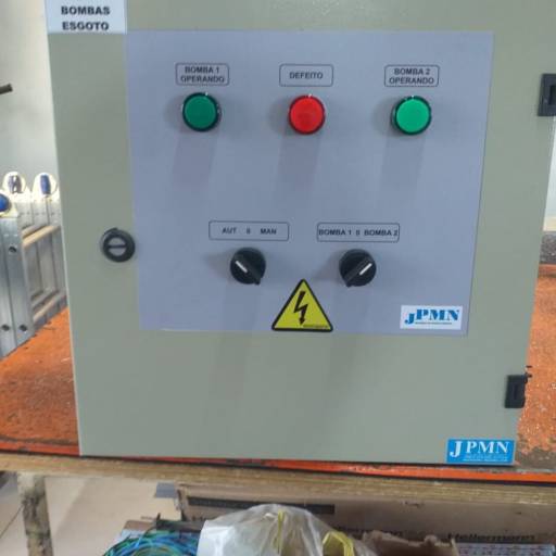 Quadro de Comando para Bomba de Esgoto - Desempenho Eficiente em Brasília por JPMN Montagem de Quadros Elétricos
