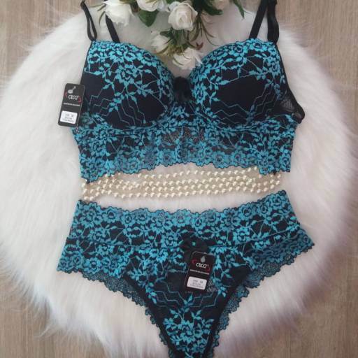 Conjunto de Lingerie Feminino por Cilcci Moda Íntima
