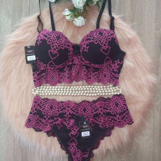 Conjunto de Lingerie Feminino por Cilcci Moda Íntima