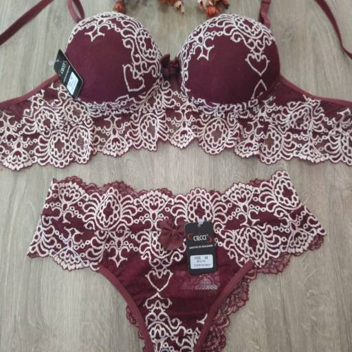 Conjunto de Lingerie Feminino por Cilcci Moda Íntima