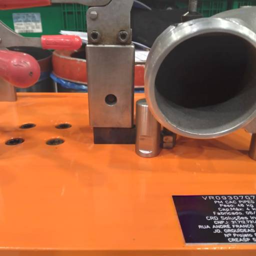 Dispositivo para Pré Montagem de Peças em Linha por CRD  Soluções Industriais