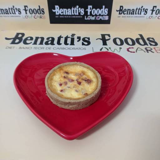 Quiche Lorraine a la Valquíria Benatti por Benatti's Foods - Low Carb 